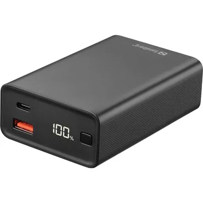 SANDBERG Hordozható akkumulátor, Travel powerbank 20000 PD65W