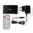 Nedis ASWI2514BK digitális audio kapcsoló 4x Toslink