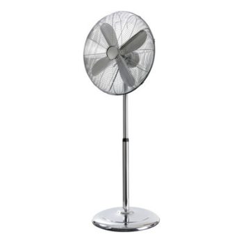   NORDIC HOME FT-562 fém állóventilátor, 3 év garancia, erős stabil kivitel, átmérő: 45 cm, teljesítmény: 60W, 3 fokozat