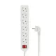 Nedis ESOC630F2WT 6 aljzatos kapcsolós (6-os) elosztó, 3 m, 3680 W, 16 A