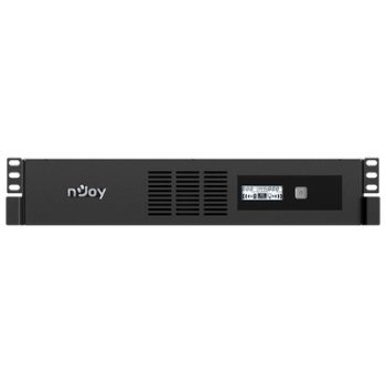   NJOY Szünetmentes Code 600, 600VA, 360W, Line-Interactive, rack (2U), LCD display