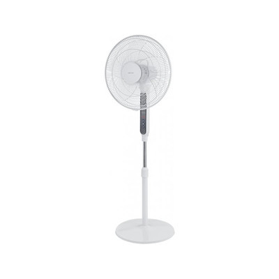 NORDIC HOME FT-529  40 cm álló ventilátor, távírányító, időkapcsoló, 12 sebesség fokzat, 3 év garancia, digi kijelzés