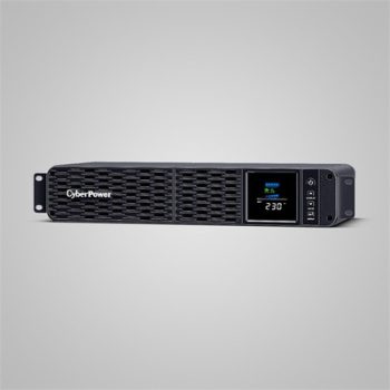   CYBERPOWER UPS 8xIEC C13 ,1xUSB 1600VA 1000W Aktív PFC, színuszus szünetmentes,LINE-INTERAKTÍV, AVR, színes LCD, rack