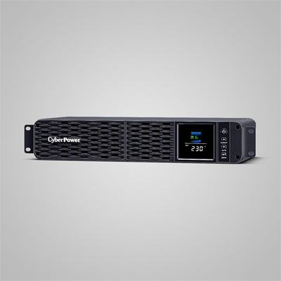 CYBERPOWER UPS 8xIEC C13 ,1xUSB 1600VA 1000W Aktív PFC, színuszus szünetmentes,LINE-INTERAKTÍV, AVR, színes LCD, rack