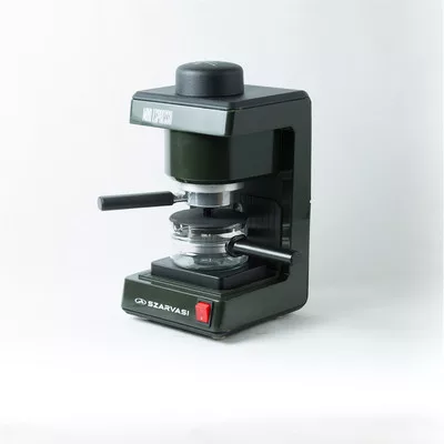 Presszókávéfőző, SZARVASI "SZV 612", olajzöld