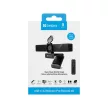 SANDBERG Webcam Pro Remote 4K, dual noise reduction, USB-A / USB-C, auto focus, auto light adjust, 5 év garancia