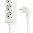Nedis ESOC630F1WT 6 aljzatos elosztó, 3 m, 3680 W, 16 A, fehér