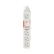 Nedis ESOC630F1WT 6 aljzatos elosztó, 3 m, 3680 W, 16 A, fehér
