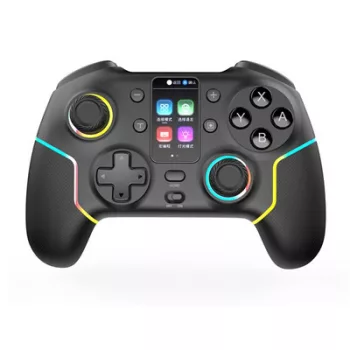   BLACKBIRD Kontroller - Nintendo Switch/Lite/OLED/Android/IOS/PC, Vezeték nélküli Bluetooth 5.0 800mAh, Fekete RGB