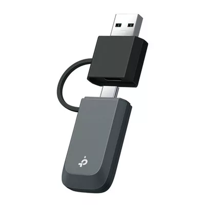 TP-LINK Wireless USB Adapter Dual Band BE3600 + USB-C Adapter, ARCHER TBE230U