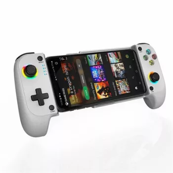   BLACKBIRD Mobil Gaming Kontroller - Android/IOS, Bluetooth 5.0, 600mAh, Fehér
