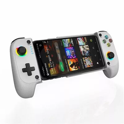 BLACKBIRD Mobil Gaming Kontroller - Android/IOS, Bluetooth 5.0, 600mAh, Fehér