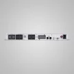 CYBERPOWER UPS, 6xC13,1xUSB 700VA 420W Aktív PFC,tiszta színuszos szünetmentes,LINE-INTERAKTÍV, AVR,színes LCD, 1U rack