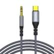 COLORWAY Adapter USB-C - 3.5 mm Mini-Jack, 1.2 m, Szürke (CW-CBPDJ071-G)