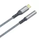COLORWAY Adapter USB-C - 3.5 mm Female Audio, 14 cm, Szürke (CW-AD-CJ)