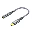 COLORWAY Adapter USB-C - 3.5 mm Female Audio, 14 cm, Szürke (CW-AD-CJ)