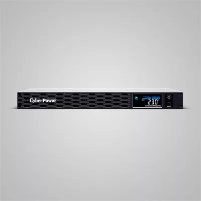CYBERPOWER UPS, 6xC13,1xUSB 1500VA 900W Aktív PFC,tiszta színuszos szünetmentes,LINE-INTERAKTÍV, AVR,színes LCD, 1U rack