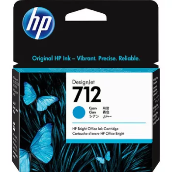   HP Nr.712 (3ED67A) eredeti cián TINTAPATRON / INK CARTRIDGE, 29ml