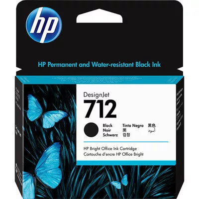 HP Nr.712 (3ED71A) eredeti fekete TINTAPATRON / INK CARTRIDGE, 80ml