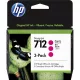 HP Nr.712 (3ED78A) 3 pakk eredeti magenta TINTAPATRON / INK CARTRIDGE, 3*29ml
