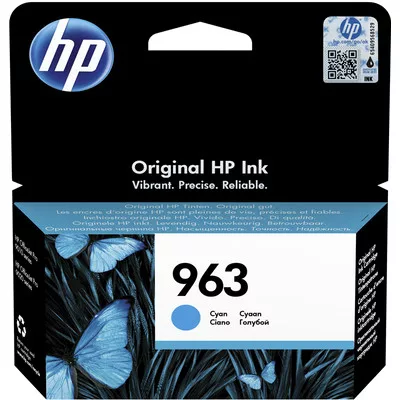 HP Nr.963 (3JA23AE) eredeti cián TINTAPATRON / INK CARTRIDGE, ~700  oldal ( HP963 )
