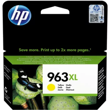   HP Nr.963XL (3JA29AE) eredeti sárga TINTAPATRON / INK CARTRIDGE, ~1600  oldal (HP963XL)