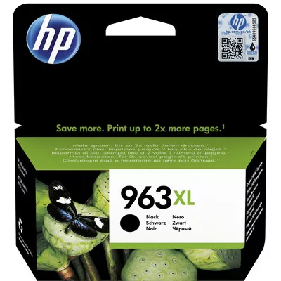 HP Nr.963XL (3JA30AE) eredeti fekete TINTAPATRON / INK CARTRIDGE, ~2000  oldal (HP963XL)