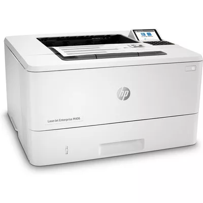 HP LaserJet Enterprise M406dn mono hálózati lézer nyomtató (3PZ15A)►(Mono, Lézer (toneres), A4-es, kétoldalas nyomtatás, csak nyomtat,  Hálózatos,)
