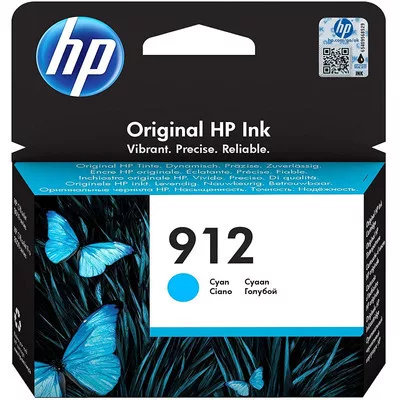 HP Nr.912 (3YL77) eredeti cián TINTAPATRON / INK CARTRIDGE, ~315 oldal ( hp912 )