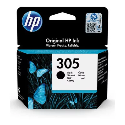 HP Nr.305 (3YM61AE) eredeti fekete TINTAPATRON / INK CARTRIDGE, ~120 oldal (HP305)