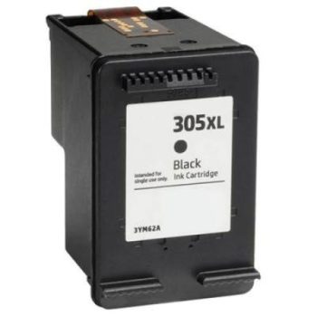Utángyártott HP 3YM62AE Tintapatron fekete No.305XL -