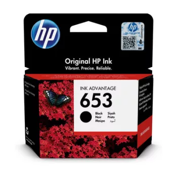   HP Nr.653 (3YM75AE) eredeti fekete TINTAPATRON / INK CARTRIDGE, ~360 oldal
