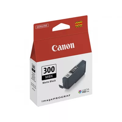 Canon PFI-300 EREDETI TINTAPATRON / INK CARTRIDGE - MATT FEKETE / BLACK (Matte Black ) 14,4ml
