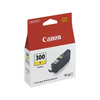 Canon PFI-300 EREDETI TINTAPATRON / INK CARTRIDGE - SÁRGA / YELLOW (Yellow) 14,4ml