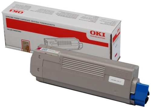 OKI C610 magenta eredeti toner (44315306) ( ≈6000 oldal)