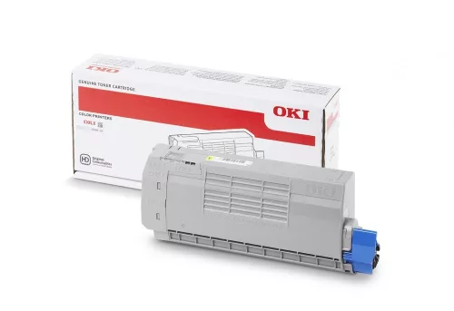 OKI C711/710 sárga eredeti toner 11,5K (44318605) (≈11500 oldal)
