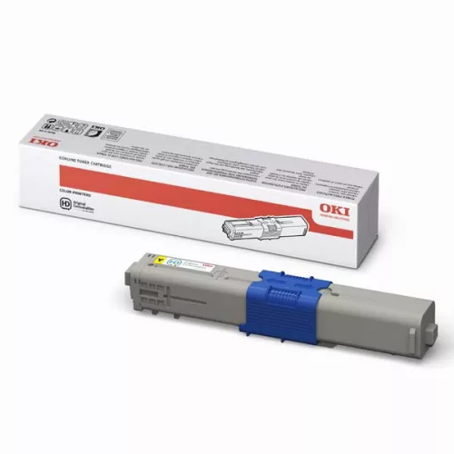OKI C510/C530/MC561 sárga eredeti toner (~5000 oldal)