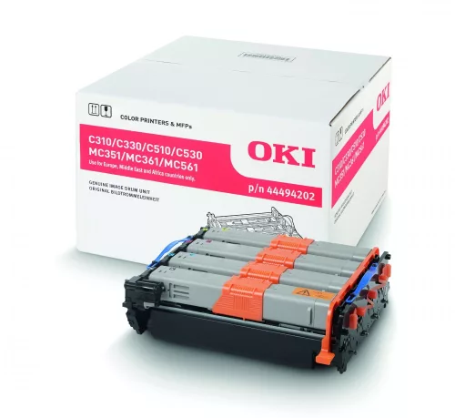 OKI C310/C330/C510/C530/MC351 eredeti dobegység (44494202) (~20000 oldal)
