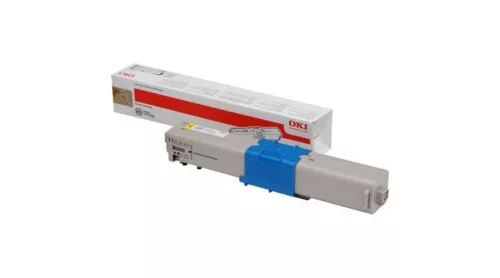 OKI C301/C321 sárga eredeti toner (44973533) ~1500 oldal