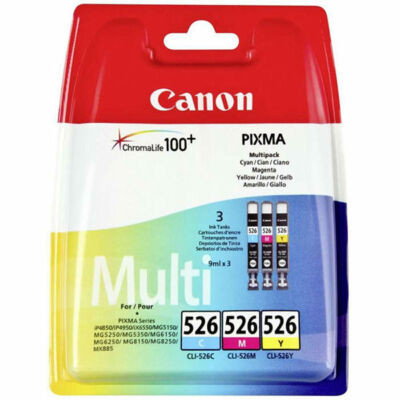 CANON® CLI-526 EREDETI TINTAPATRON Multipack 3x9 ml ( 4541B009 )