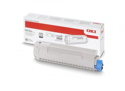 OKI MC853/MC873 fekete eredeti toner 7K (45862840) ~7000 oldal