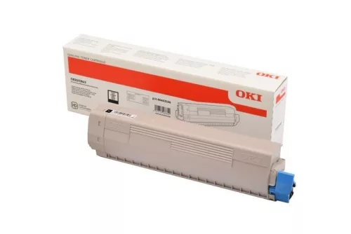 OKI C833/C843 fekete eredeti toner 10K (46443104) ~10000 oldal