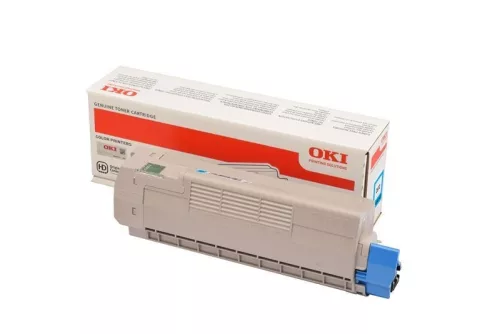 OKI C612 cián eredeti toner (46507507) ( ≈6000 oldal)