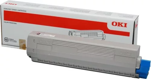 OKI C612 fekete eredeti toner (46507508) ( ≈8000 oldal)