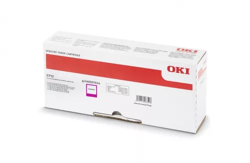 OKI C712 magenta eredeti toner 11,5K (46507614) (≈11500 oldal)