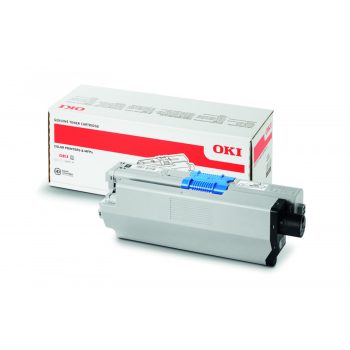 OKI C332/MC363 fekete eredeti toner, ~3500 oldal (46508712)