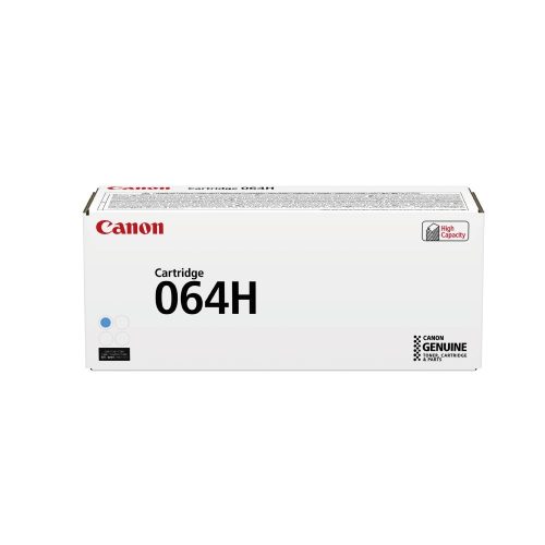 Canon CRG064H EREDETI TONER CIÁN 10.500 oldal kapacitás