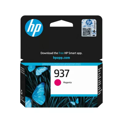 HP 4S6W3NE Tintapatron MAGENTA ≈800 oldal kapacitás No.937 ( HP937 )