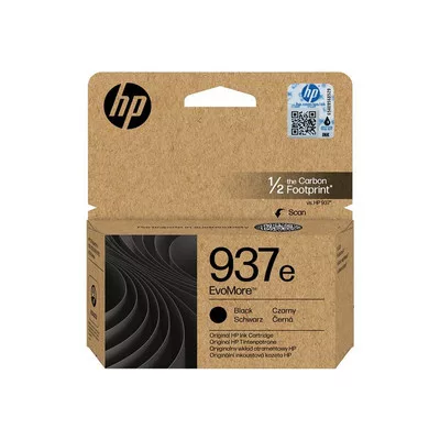 HP No.937e eredeti FEKETE / BLACK (black) Tintapatron  ≈2.500 oldal kapacitás EvoMore 4S6W9NE  ( HP937e )