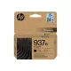 HP No.937e eredeti FEKETE / BLACK (black) Tintapatron  ≈2.500 oldal kapacitás EvoMore 4S6W9NE  ( HP937e )